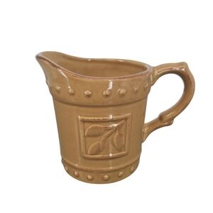 Sorrento Debby Segura Designs for Signature Housewares Cream Pitcher 2001 Olive